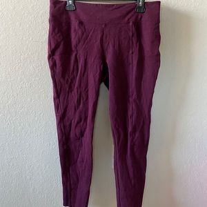 Maroon Leggings